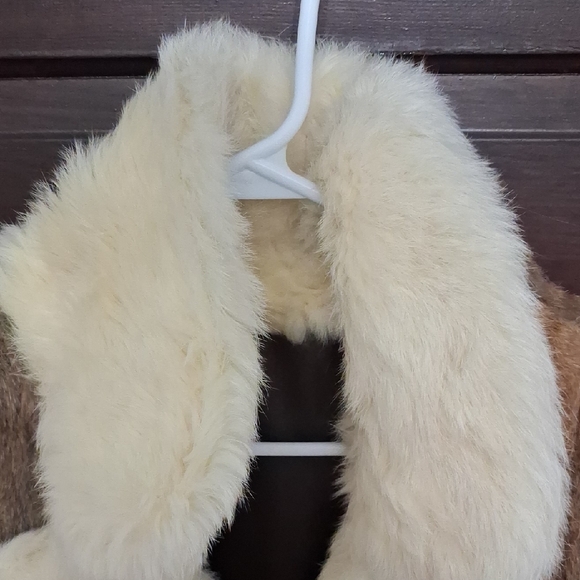 Source Unknown Brown and Cream Teddy Jacket - Picture 4 of 14